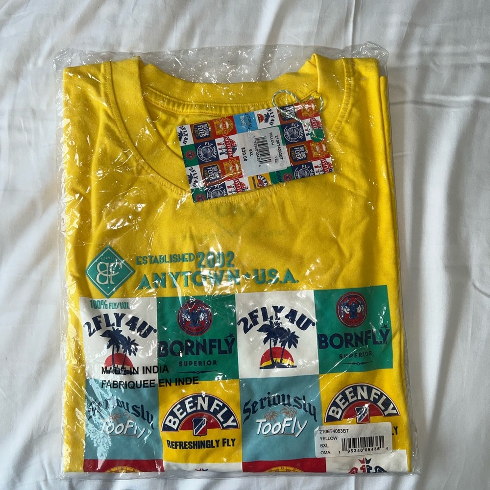 Yellow Graphic T-Shirt